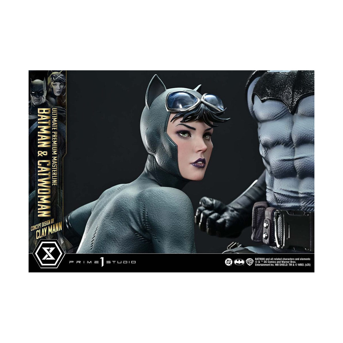 Prime 1 Studio - Batman & Catwoman (Konzeptdesign von Clay Mann) Bonus Version - Ultimate Premium Masterline Serie 1/4