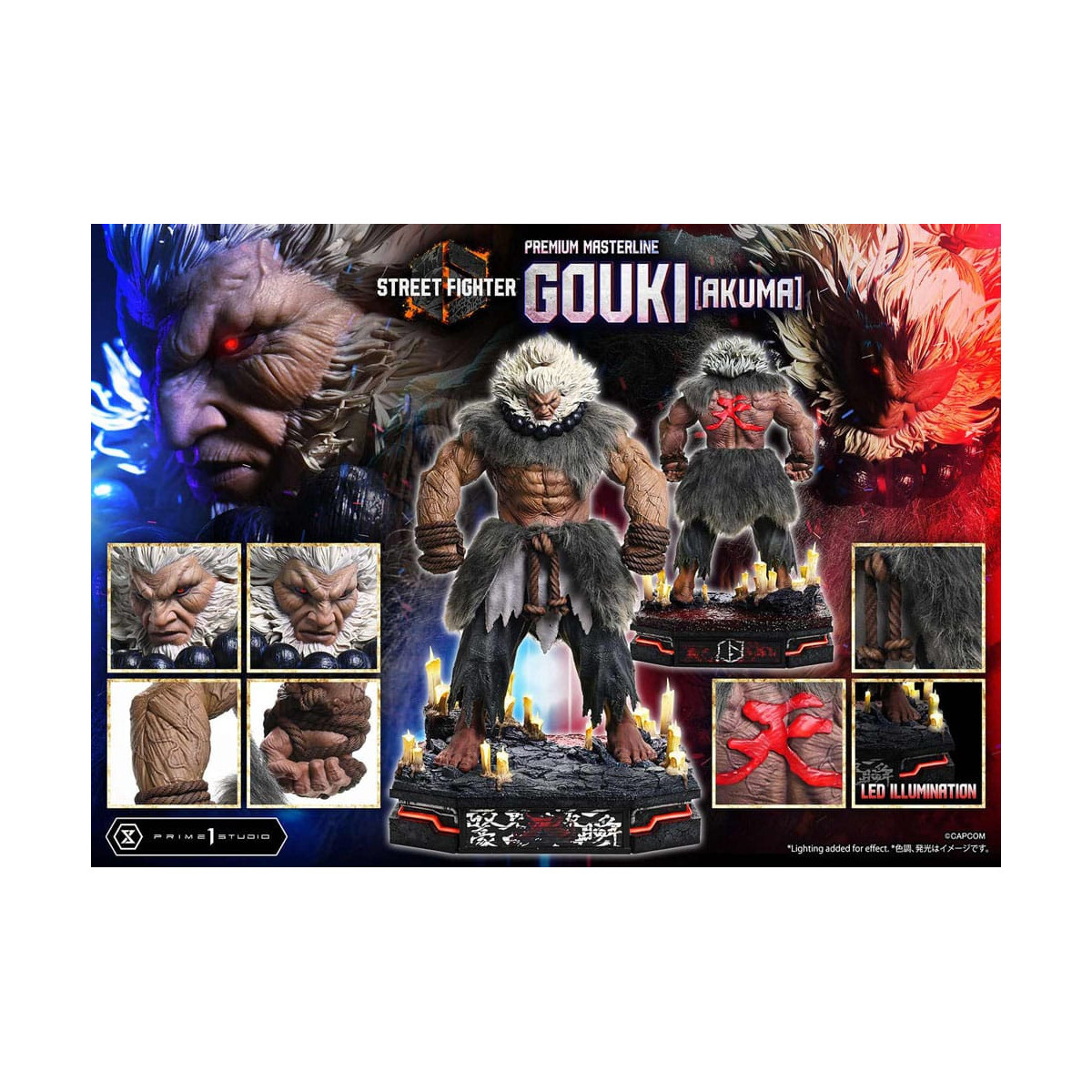 Prime 1 Studio - Street Fighter 6 - Akuma Regular Version Premium Masterline Serie 1/4