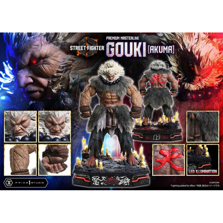 Prime 1 Studio - Street Fighter 6 - Akuma Regular Version Premium Masterline Serie 1/4