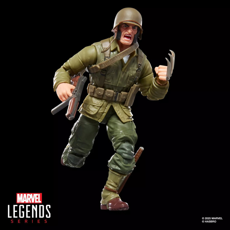 Marvel Legends - Wolverine (WWII Logan) - Executionner BAF