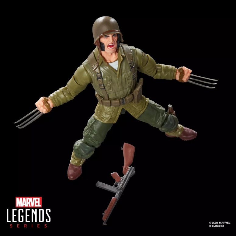 Marvel Legends - Wolverine (WWII Logan) - Executionner BAF