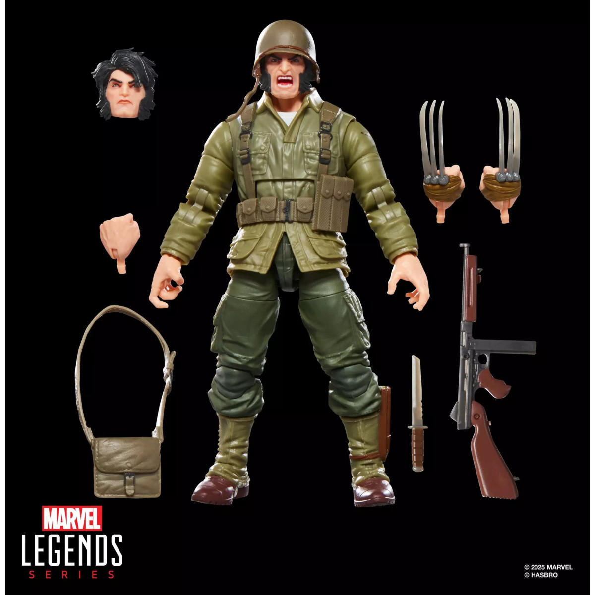 Marvel Legends - Wolverine (WWII Logan) - Executionner BAF