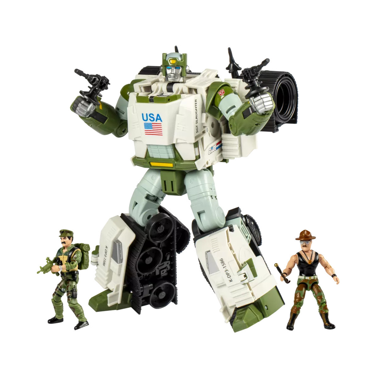 Hasbro Transformers Kollaborativ: G.I. Joe x Transformers - Autobot Kup Triple T