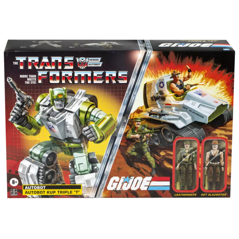 Hasbro Transformers Kollaborativ: G.I. Joe x Transformers - Autobot Kup Triple T