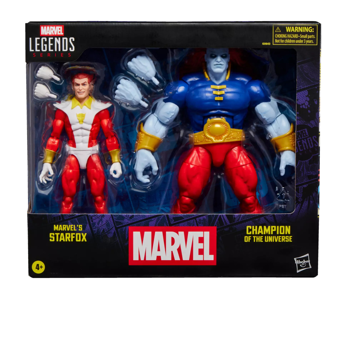 Hasbro Marvel Legends Series - Starfox & Champion of the Universe