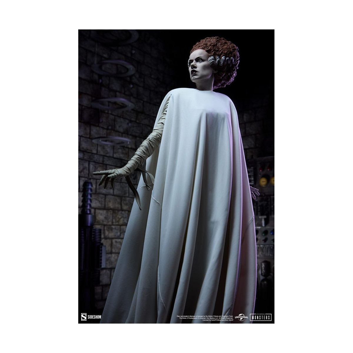 Sideshow Universal Monsters - Premium Format Frankensteins Braut 1/4 - The Bride of Frankenstein (Fabric Costume)
