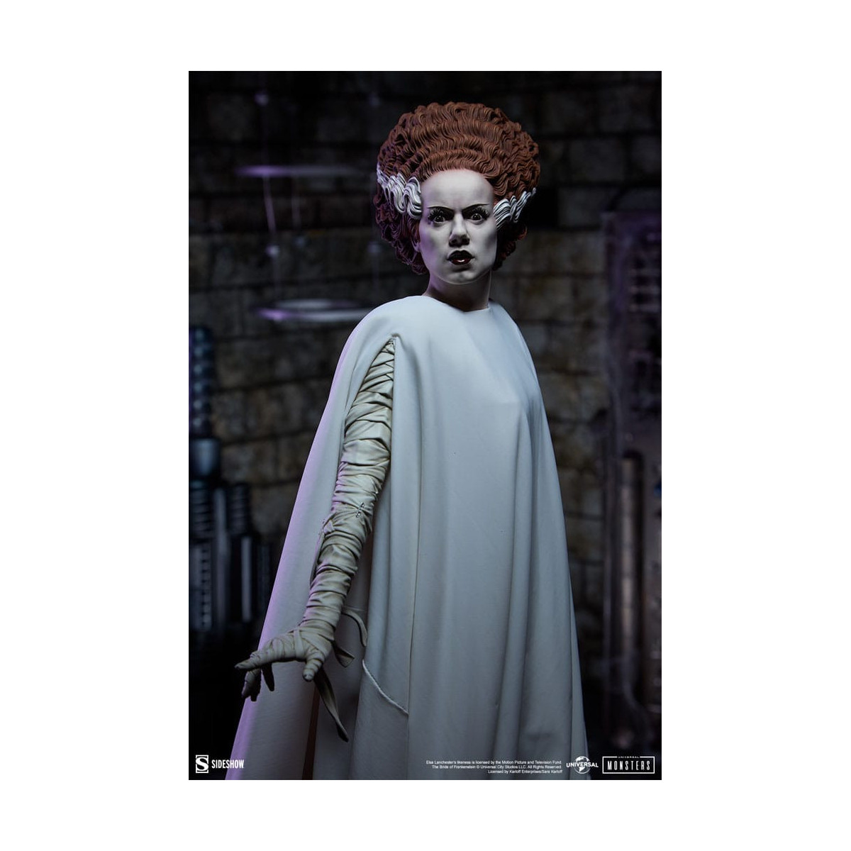 Sideshow Universal Monsters - Premium Format Frankensteins Braut 1/4 - The Bride of Frankenstein (Fabric Costume)