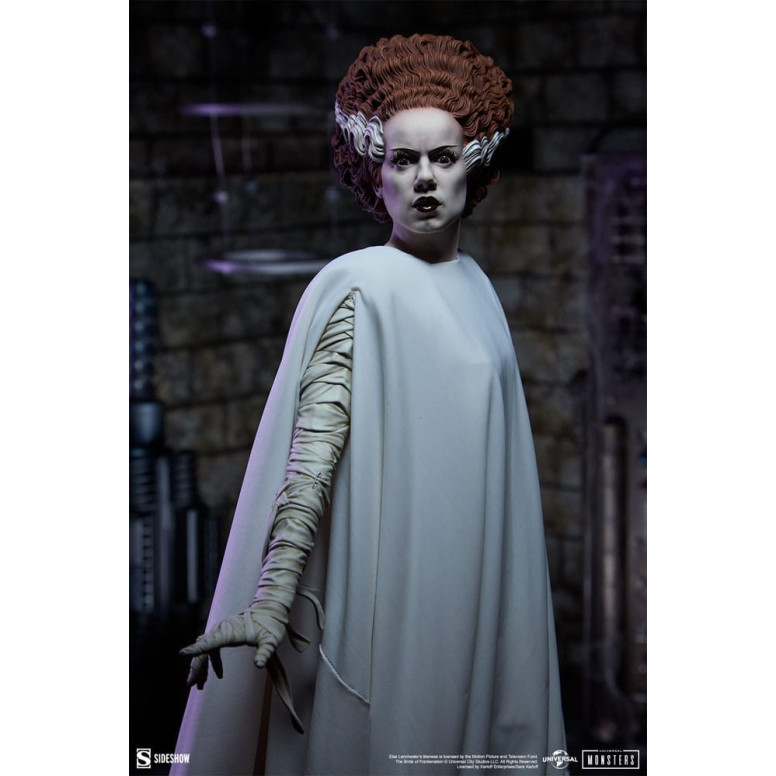 Sideshow Universal Monsters - Premium Format Frankensteins Braut 1/4 - The Bride of Frankenstein (Fabric Costume)