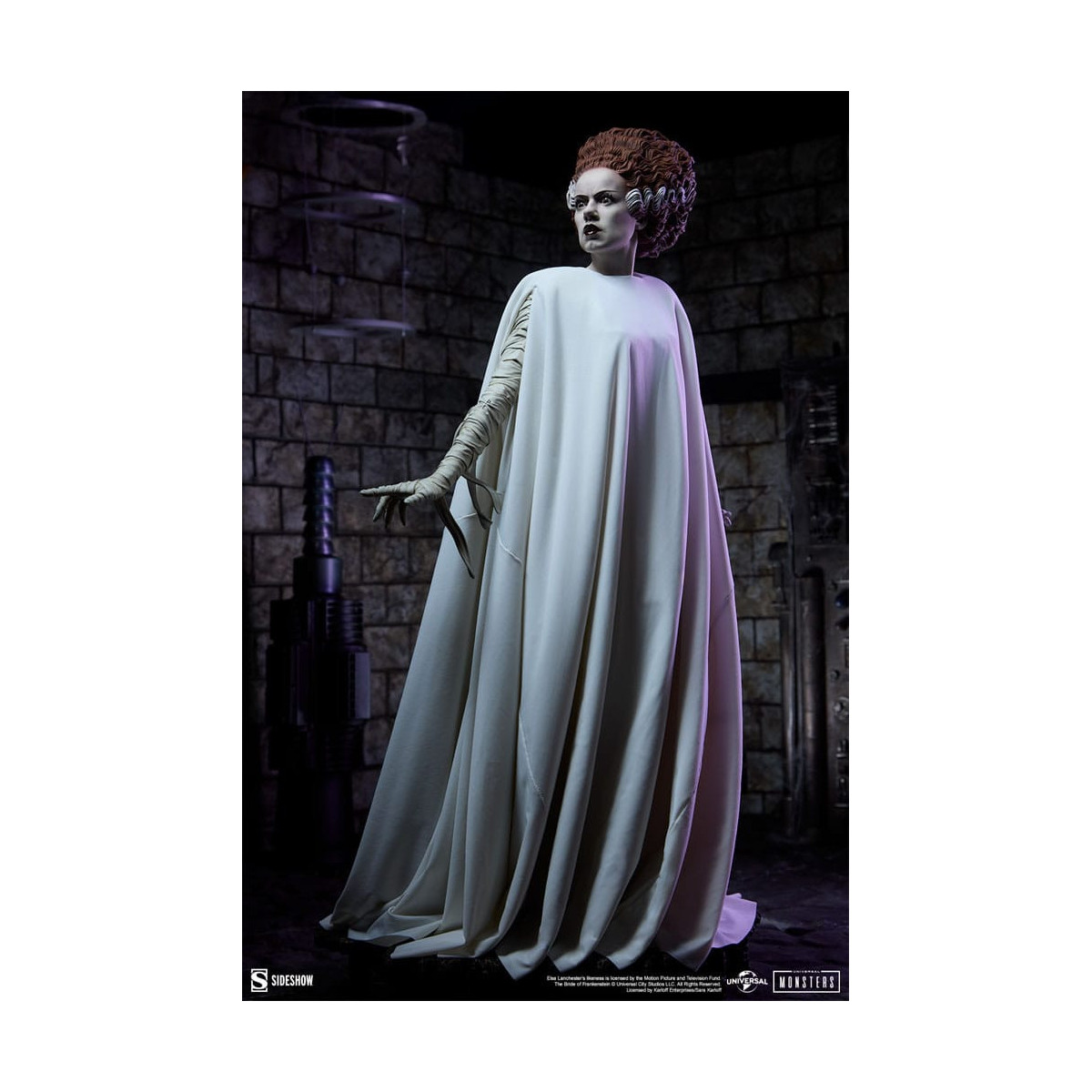 Sideshow Universal Monsters - Premium Format Frankensteins Braut 1/4 - The Bride of Frankenstein (Fabric Costume)