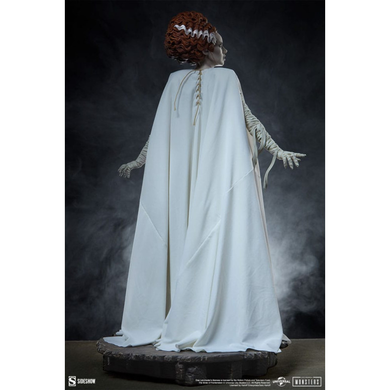 Sideshow Universal Monsters - Premium Format Frankensteins Braut 1/4 - The Bride of Frankenstein (Fabric Costume)