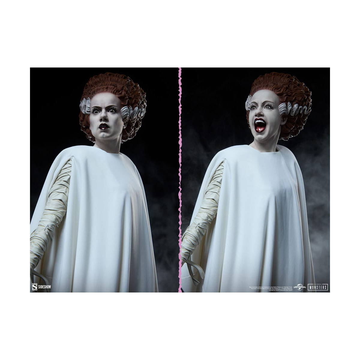 Sideshow Universal Monsters - Premium Format Frankensteins Braut 1/4 - The Bride of Frankenstein (Fabric Costume)
