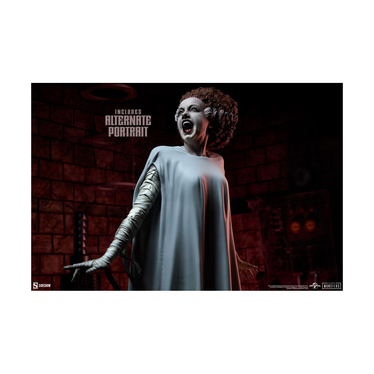 Sideshow Universal Monsters - Premium Format Die Braut von Frankenstein 1/4 - The Bride of Frankenstein