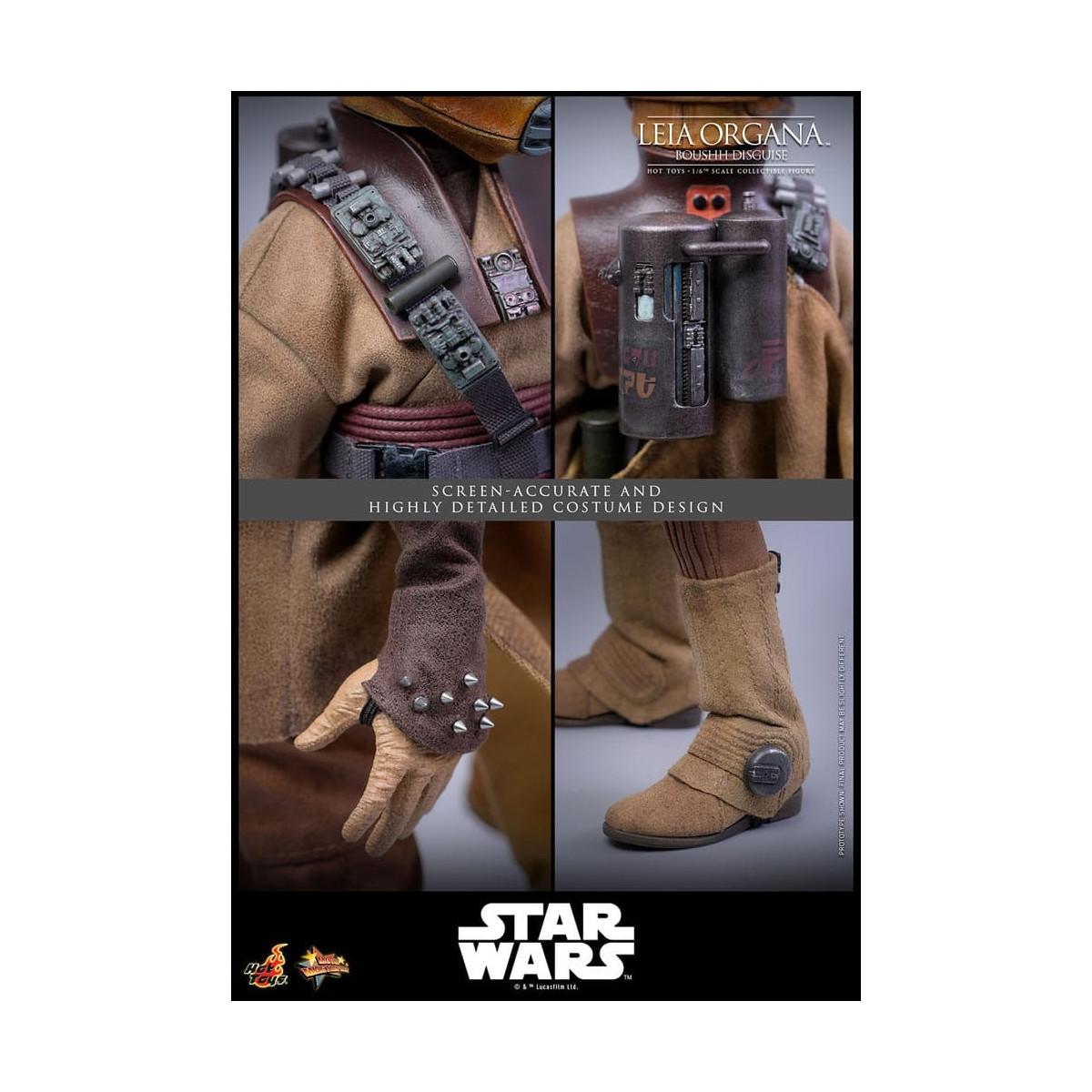 Hot Toys Star Wars Return of the Jedi - Movie Masterpiece 1/6 Han Solo Figurine