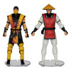 Mc Farlane - Mortal Kombat Klassics - Scorpion vs. Raiden 2-Pack 1/12