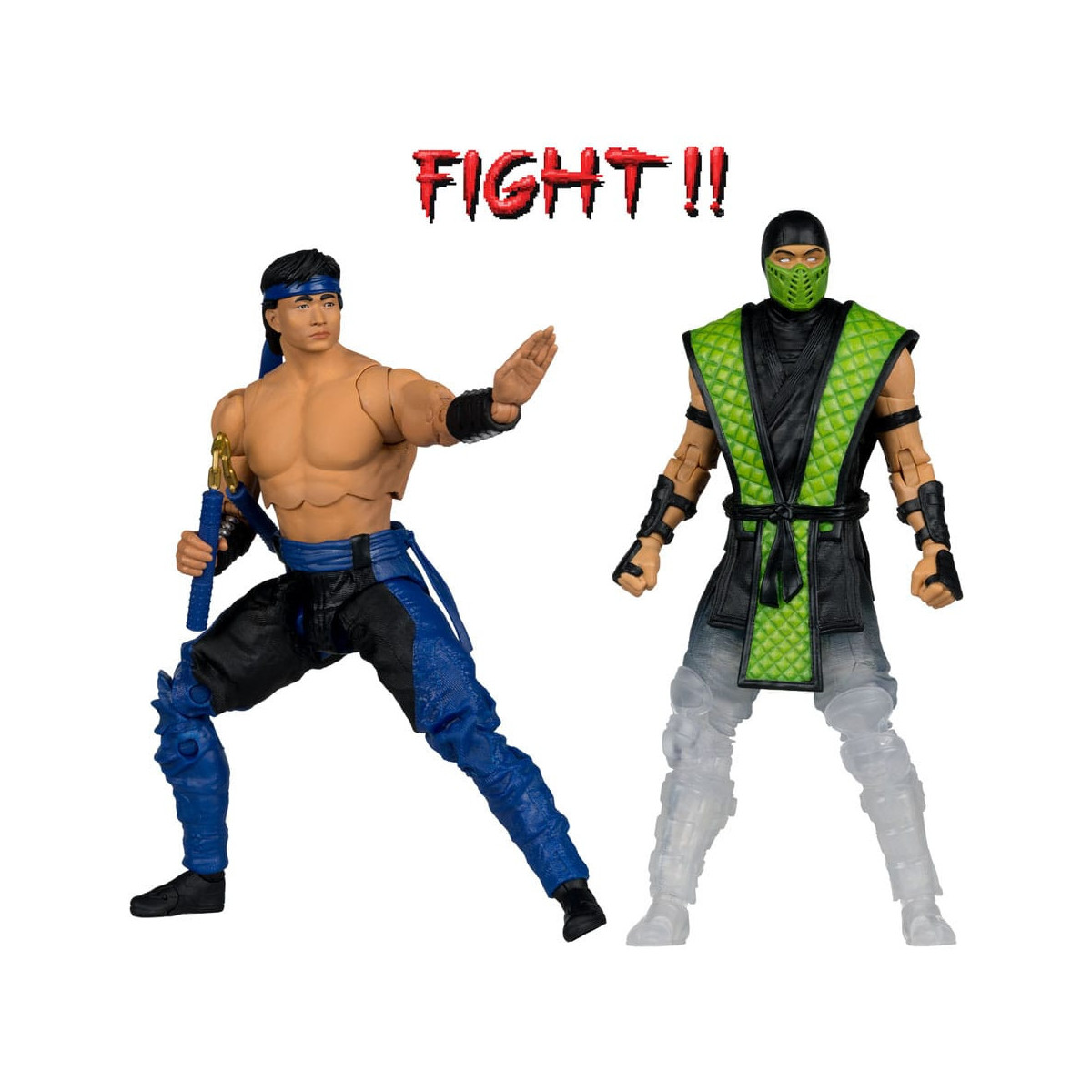 Mc Farlane - Mortal Kombat Klassics - Liu Kang vs. Reptile 2-Pack 1/12