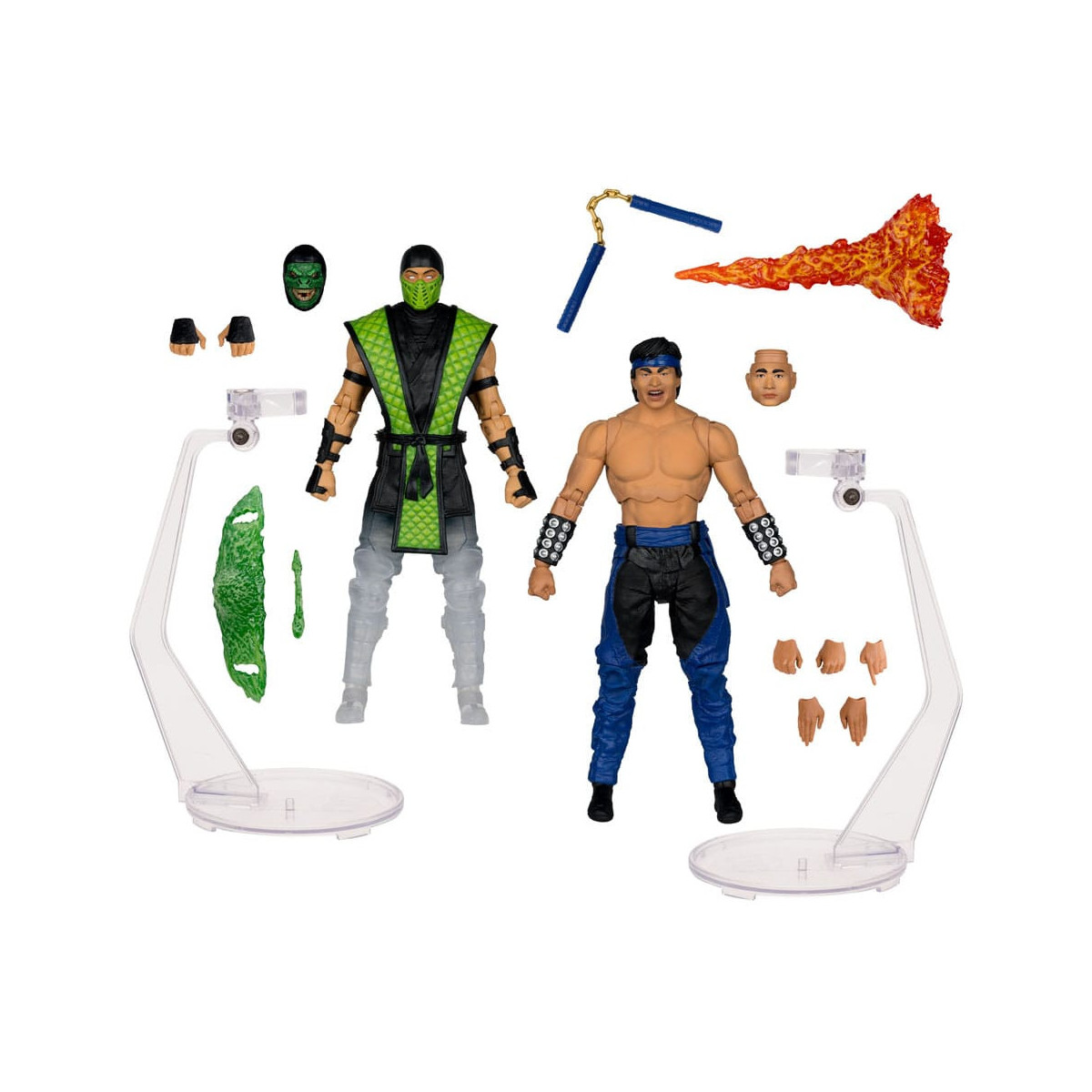Mc Farlane - Mortal Kombat Klassics - Liu Kang vs. Reptile 2-Pack 1/12