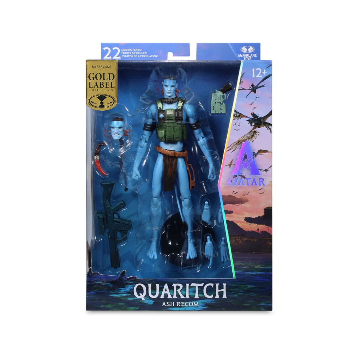 Mc Farlane - Avatar fire and Ash - Quaritch (Ash Recom) (Gold Label)