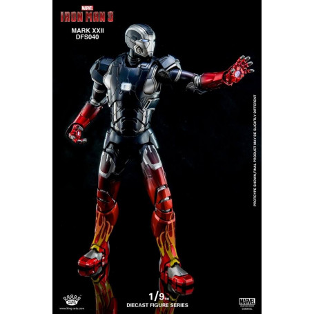 King Arts Iron Man Mark VII 1/9 figurine articulée