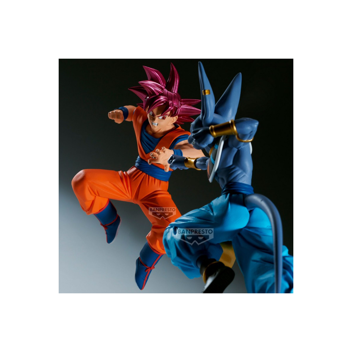 Banpresto Dragon Ball Z - Match Makers - SUPER SAIYAN GOD SON GOKU (VS BEERUS)