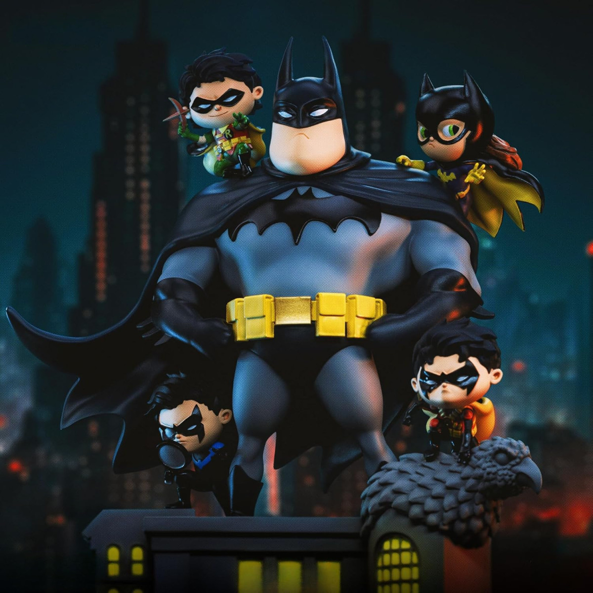 Iron Studios - DC Comics - Batman Family Deluxe Art Scale Art Scale 1/10