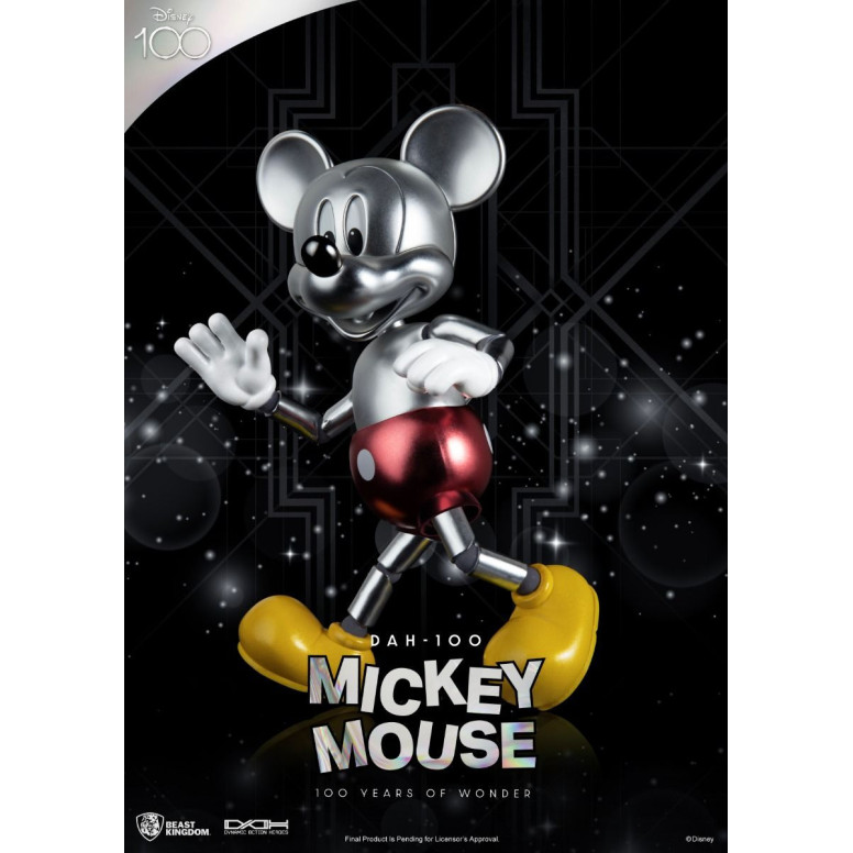 Beast Kingdom Disney 100 Years of Wonder - Micky Maus Mouse - Dynamic Action Heroes 1/9 - D100