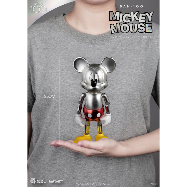 Beast Kingdom Disney 100 Years of Wonder - Micky Maus Mouse - Dynamic Action Heroes 1/9 - D100
