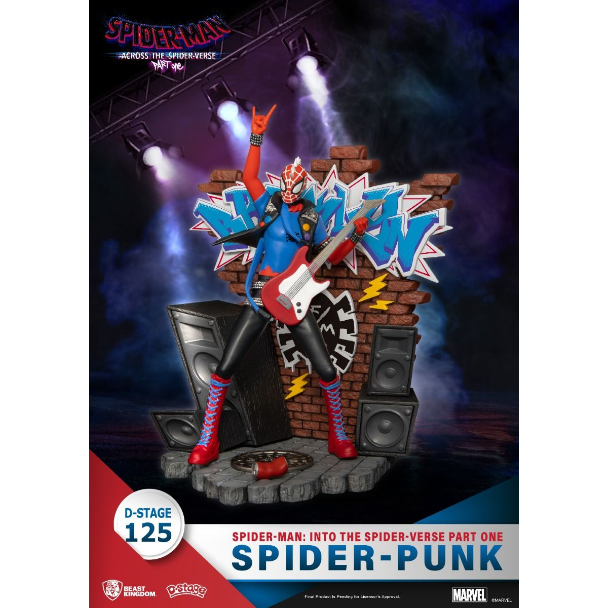 Beast Kingdom Marvel Comics PVC-Diorama - Spider-Punk D-Stage Spider-Man: Across the Spider-Verse Part One