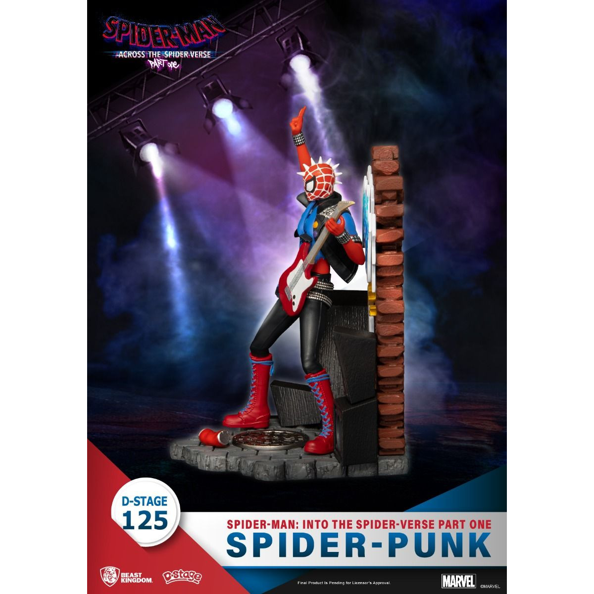Beast Kingdom Marvel Comics PVC-Diorama - Spider-Punk D-Stage Spider-Man: Across the Spider-Verse Part One
