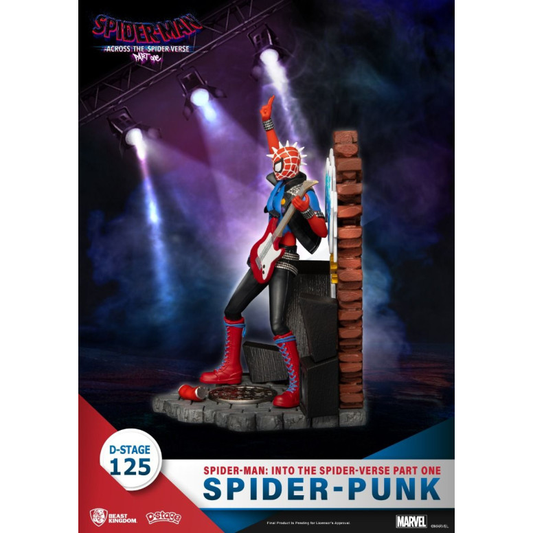 Beast Kingdom Marvel Comics PVC-Diorama - Spider-Punk D-Stage Spider-Man: Across the Spider-Verse Part One