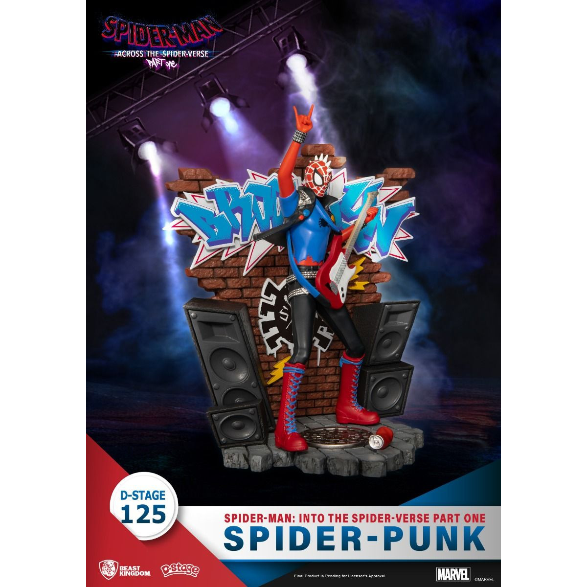 Beast Kingdom Marvel Comics PVC-Diorama - Spider-Punk D-Stage Spider-Man: Across the Spider-Verse Part One