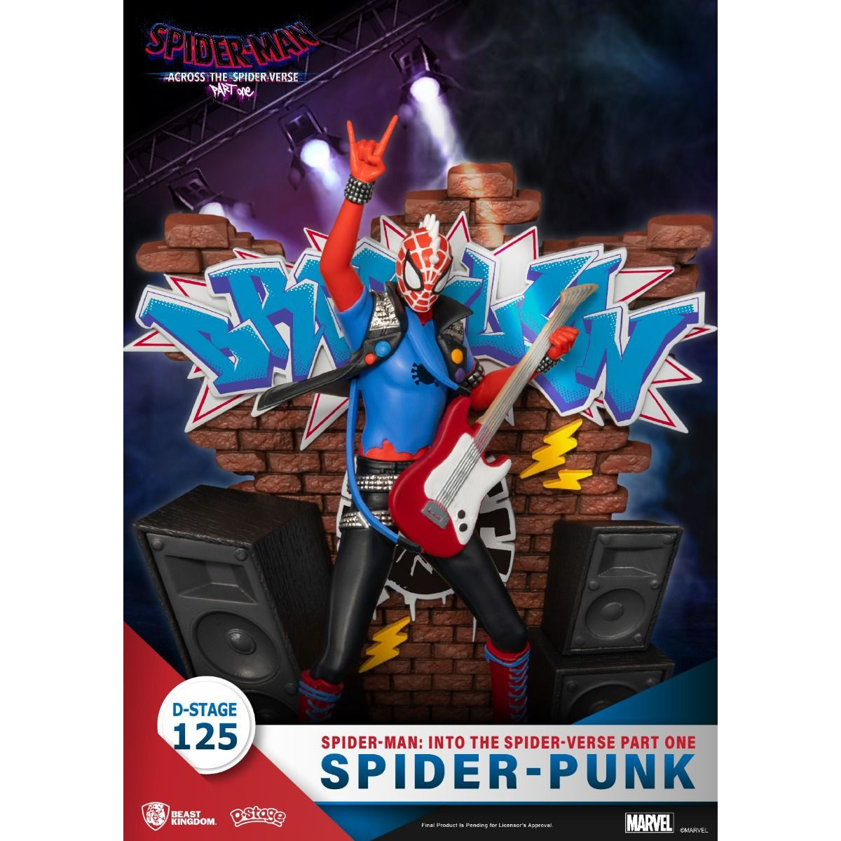 Beast Kingdom Marvel Comics PVC-Diorama - Spider-Punk D-Stage Spider-Man: Across the Spider-Verse Part One