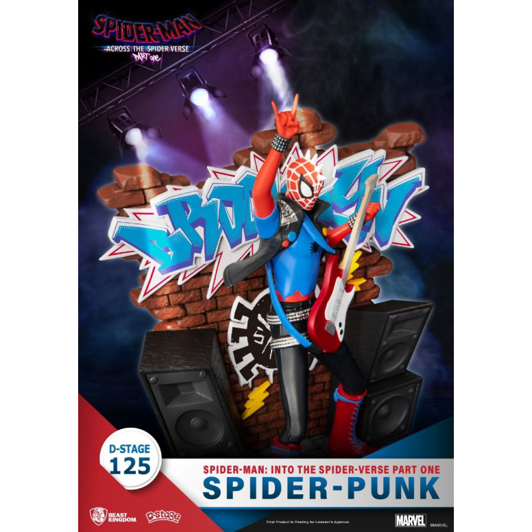 Beast Kingdom Marvel Comics PVC-Diorama - Spider-Punk D-Stage Spider-Man: Across the Spider-Verse Part One
