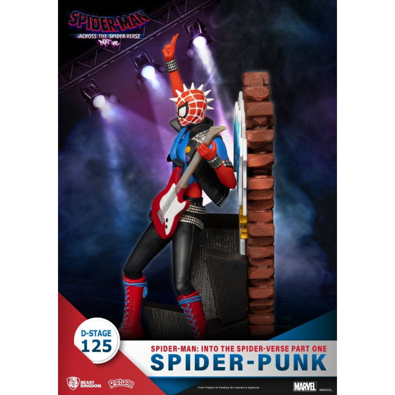 Beast Kingdom Marvel Comics PVC-Diorama - Spider-Punk D-Stage Spider-Man: Across the Spider-Verse Part One