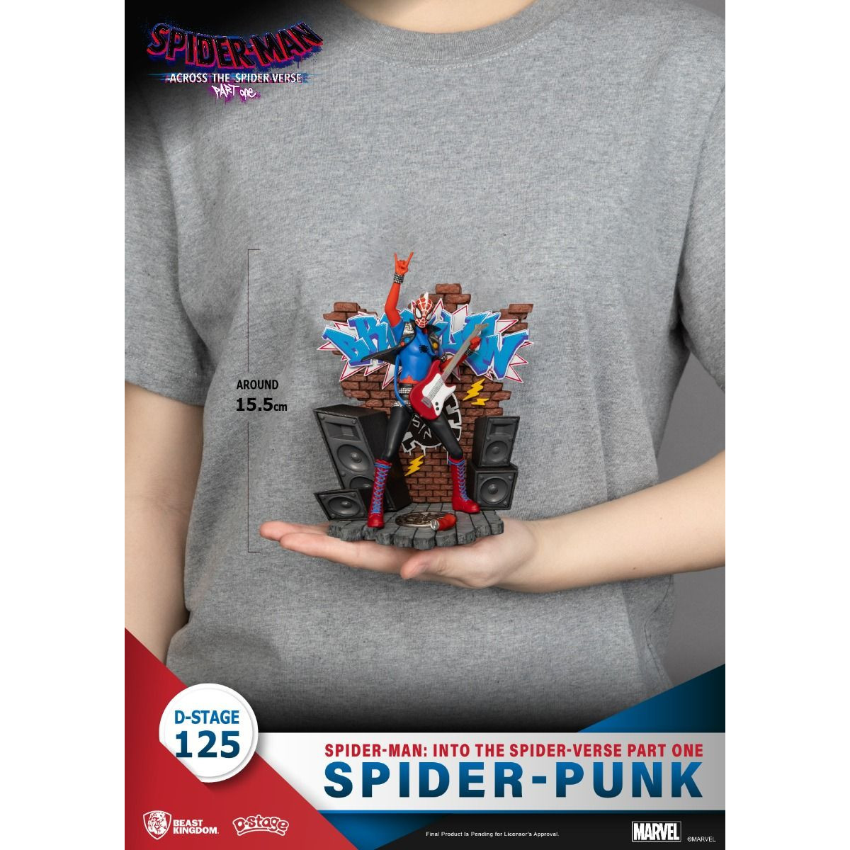 Beast Kingdom Marvel Comics PVC-Diorama - Spider-Punk D-Stage Spider-Man: Across the Spider-Verse Part One