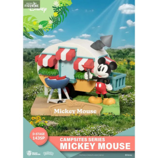 Beast Kingdom Disney - D-Stage PVC Diorama Campsite Series - Micky Maus Mouse Special Edition