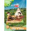 Beast Kingdom Disney - D-Stage PVC Diorama Campsite Series - Chip 'n' Dale Special Edition