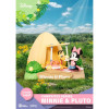 Beast Kingdom Disney - D-Stage PVC Diorama Campsite Series - Minnie & Pluto Special Edition