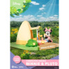 Beast Kingdom Disney - D-Stage PVC Diorama Campsite Series - Minnie & Pluto Special Edition