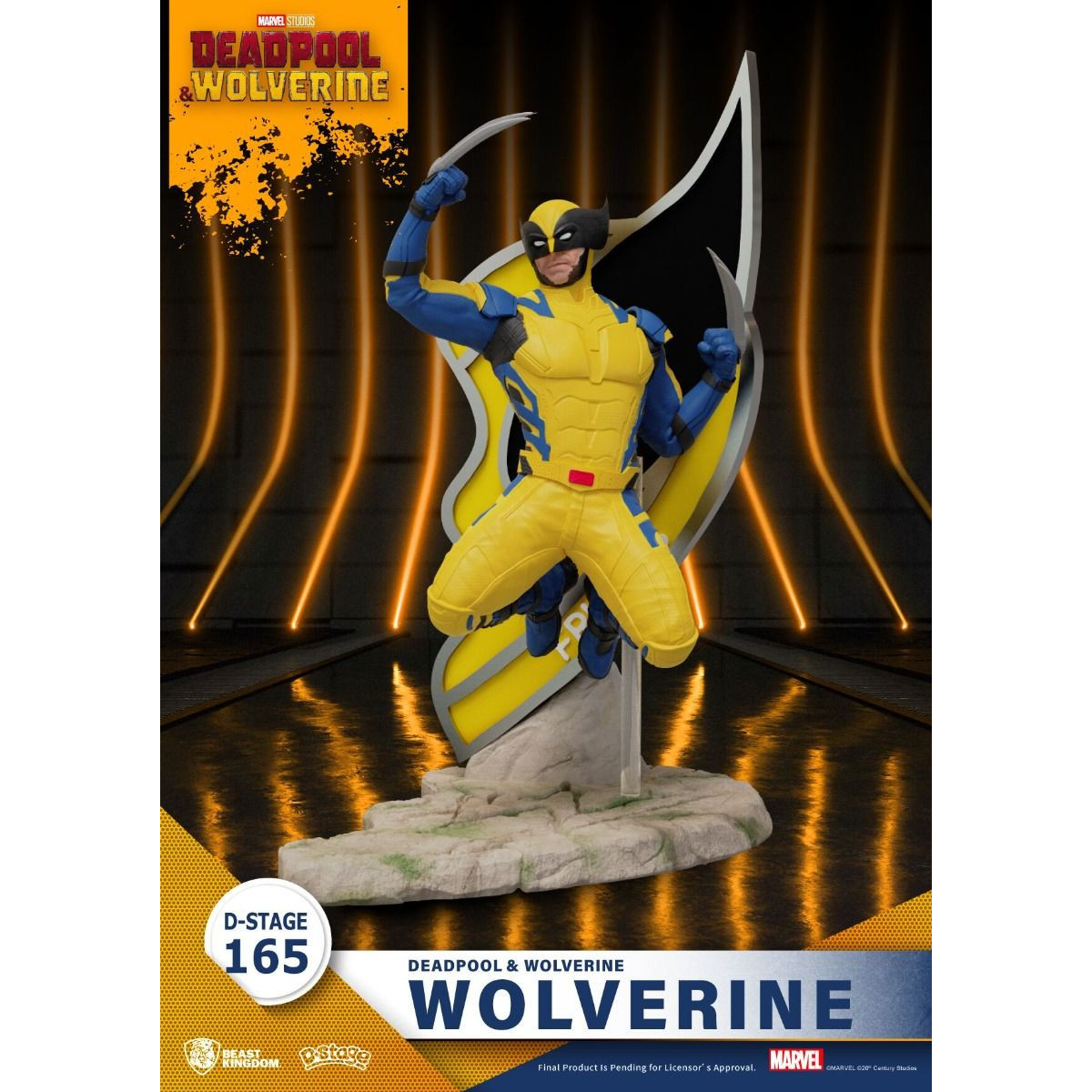 Beast Kingdom Marvel Diorama PVC - Deadpool & Wolverine - Wolverine D-Stage