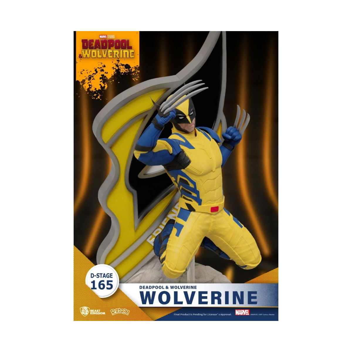 Beast Kingdom Marvel Diorama PVC - Deadpool & Wolverine - Wolverine D-Stage