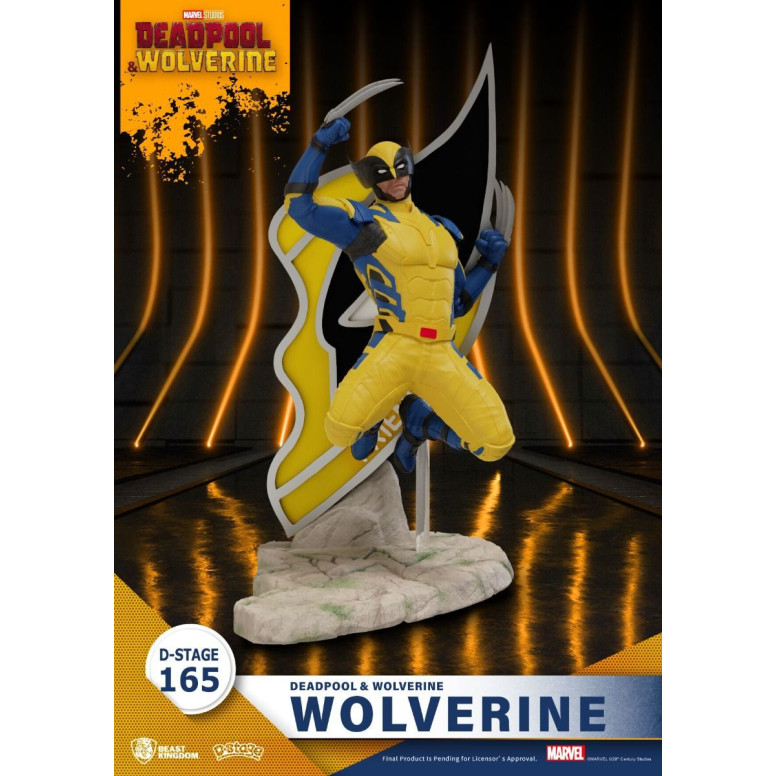 Beast Kingdom Marvel Diorama PVC - Deadpool & Wolverine - Wolverine D-Stage