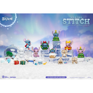 Beast Kingdom - Mini Egg Attack - Lilo & Stitch - Stitch Celebration Advent Calendar Figure Set (Cookie)