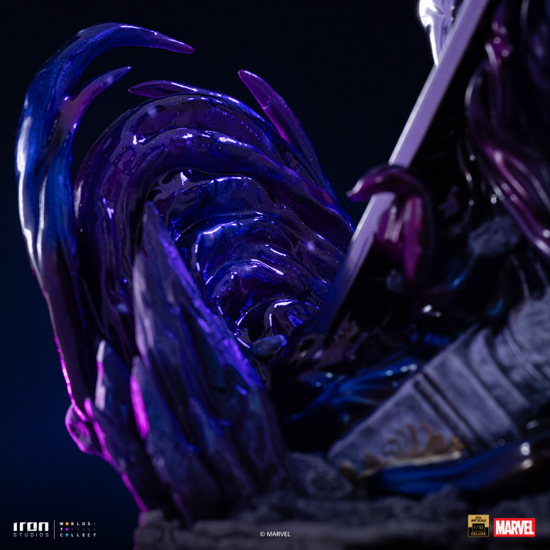 Iron Studios Marvel - Silver Surfer Deluxe Art Scale 1/10 - Infinity Gauntlet Diorama