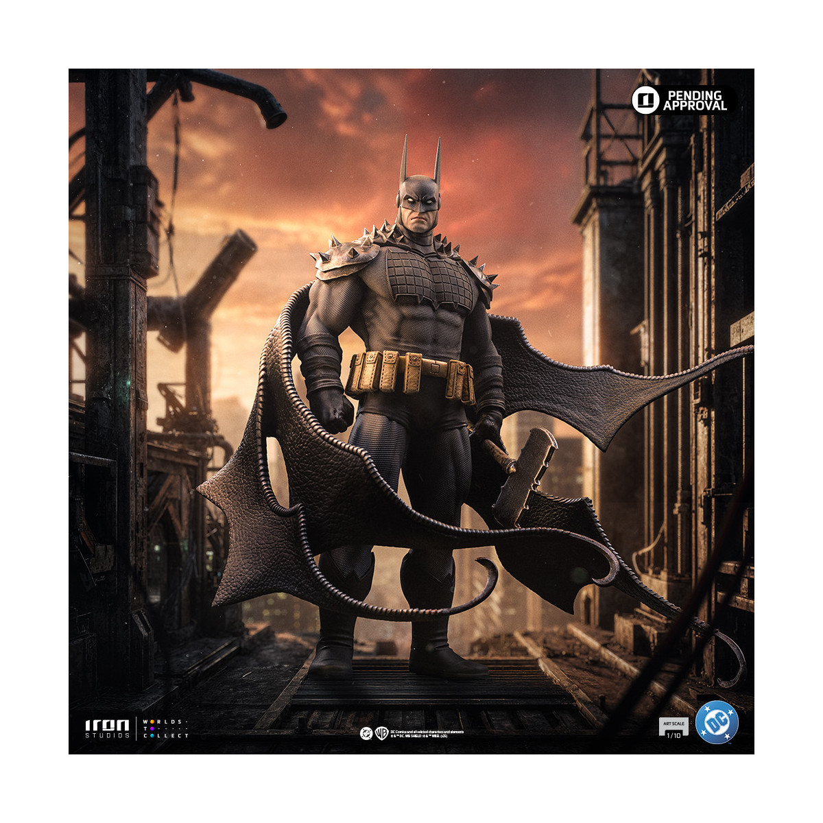Iron Studios - DC Comics - Absolute Batman Art Scale Art Scale 1/10