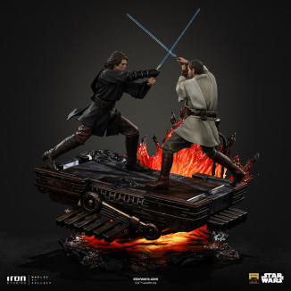 Iron Studios Star Wars - Anakin vs. Obi-wan Deluxe Art Scale 1/10 - Episode 3