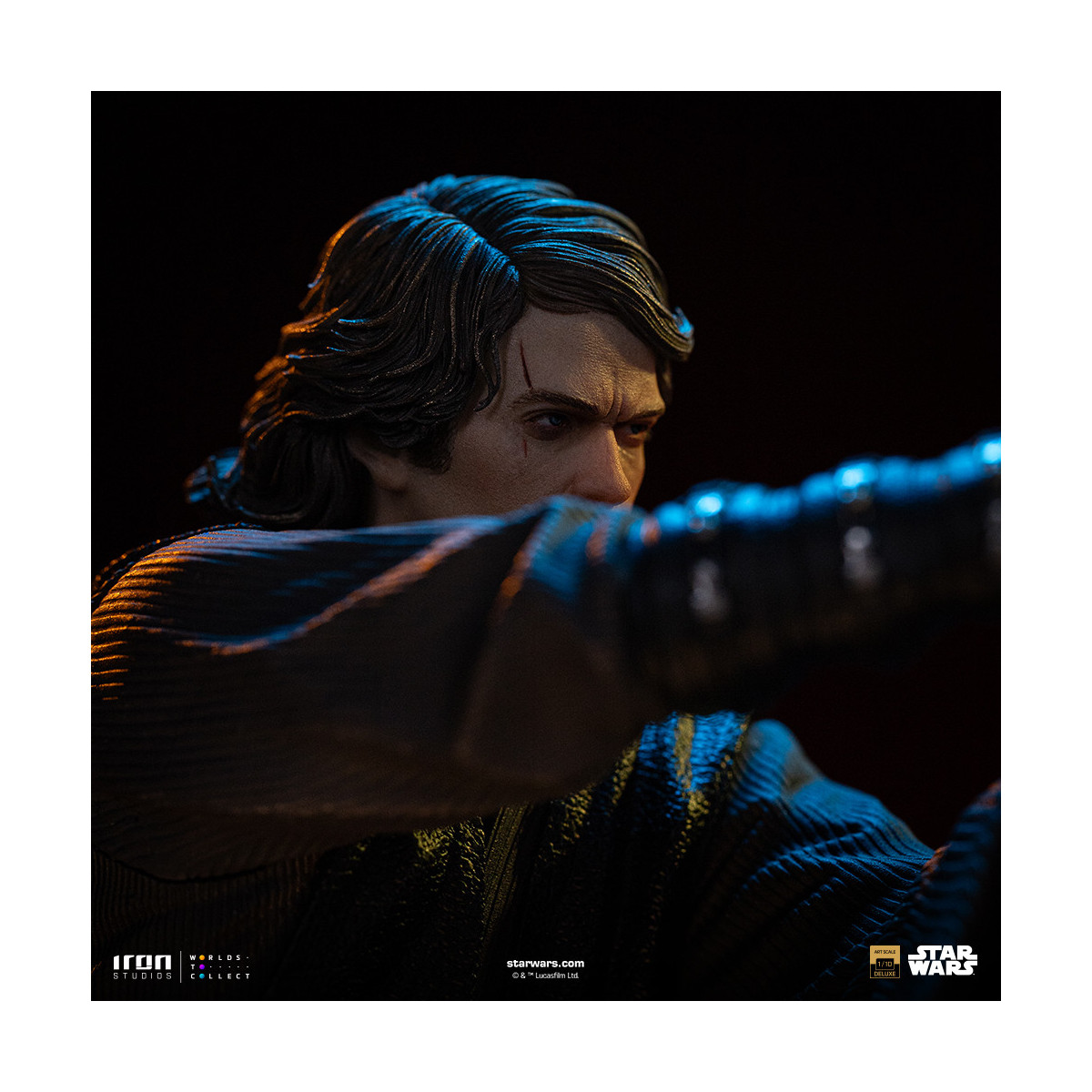 Iron Studios Star Wars - Anakin vs. Obi-wan Deluxe Art Scale 1/10 - Episode 3