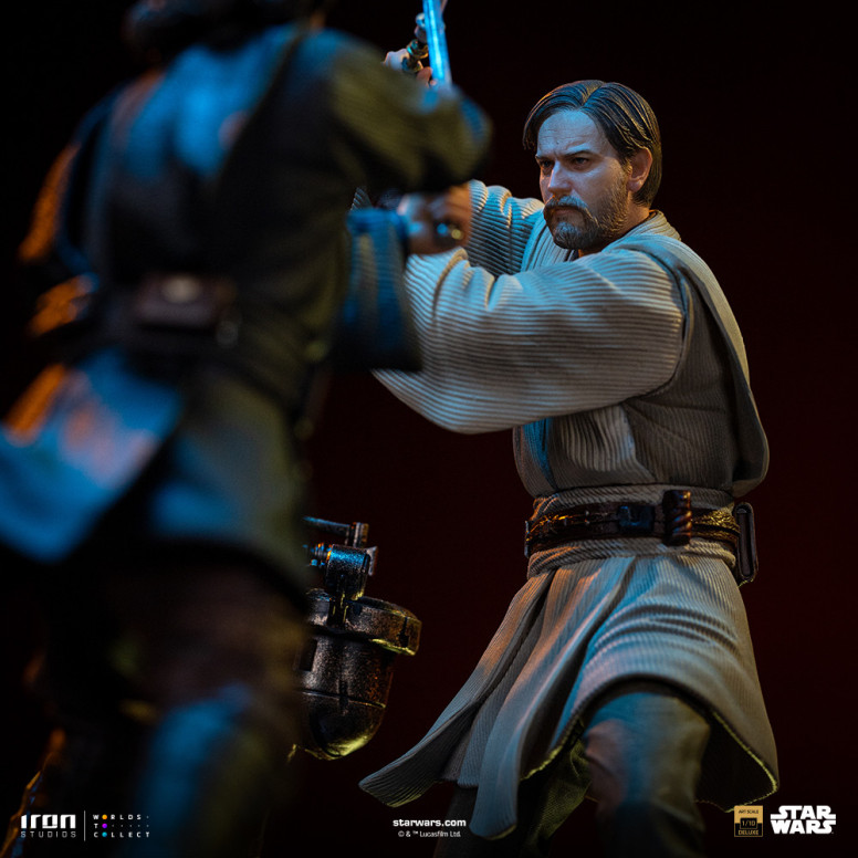 Iron Studios Star Wars - Anakin vs. Obi-wan Deluxe Art Scale 1/10 - Episode 3