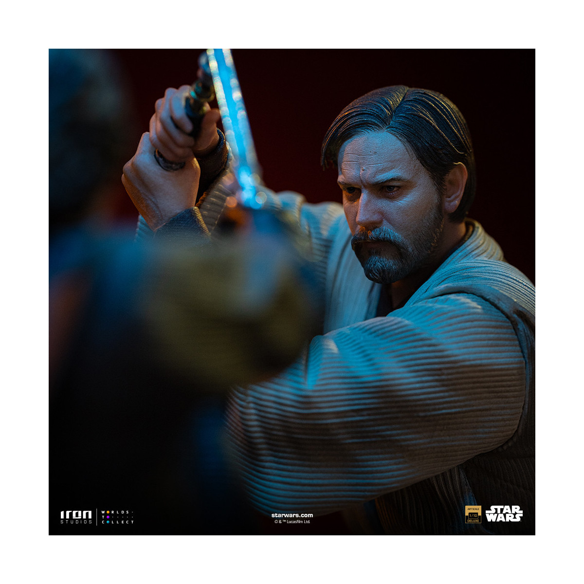 Iron Studios Star Wars - Anakin vs. Obi-wan Deluxe Art Scale 1/10 - Episode 3