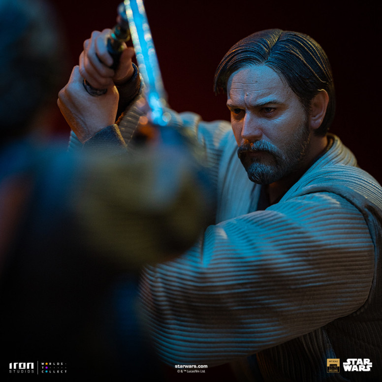Iron Studios Star Wars - Anakin vs. Obi-wan Deluxe Art Scale 1/10 - Episode 3