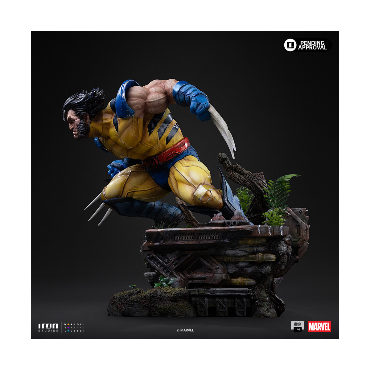 Iron Studios - Marvel Comics Wolverine Legacy Replica 1/4
